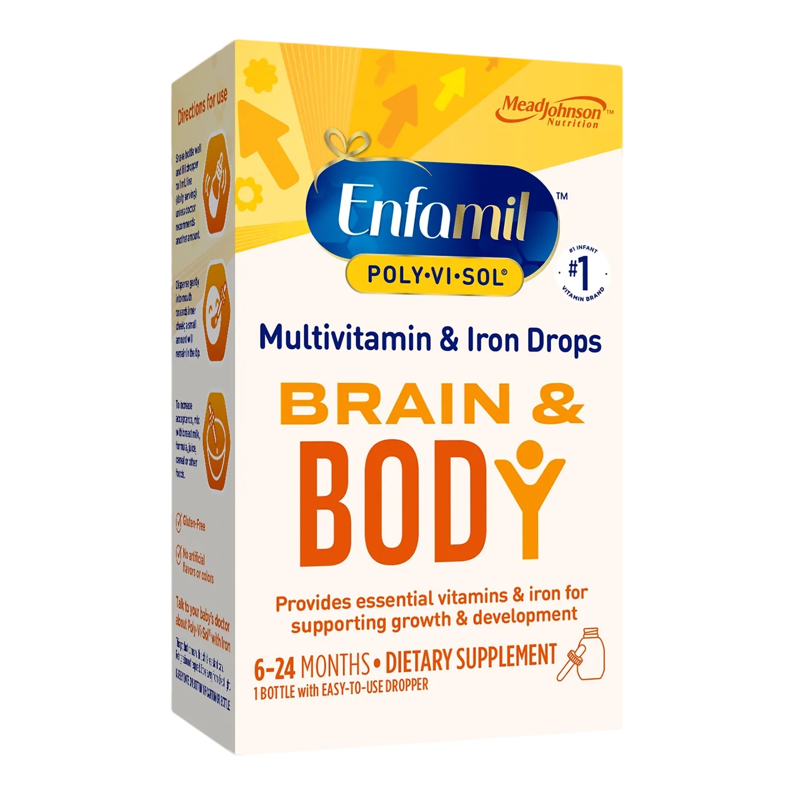 Enfamil Poly-Vi-Sol Multivitamin & Iron Infant & Toddler Supplement