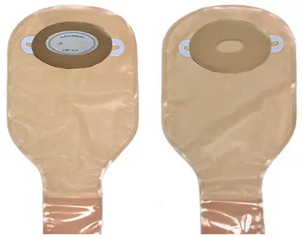 Nu-Flex Deep Convex Drainable Ostomy Pouch with Barrier 54 Pre-Cut 1" Opening