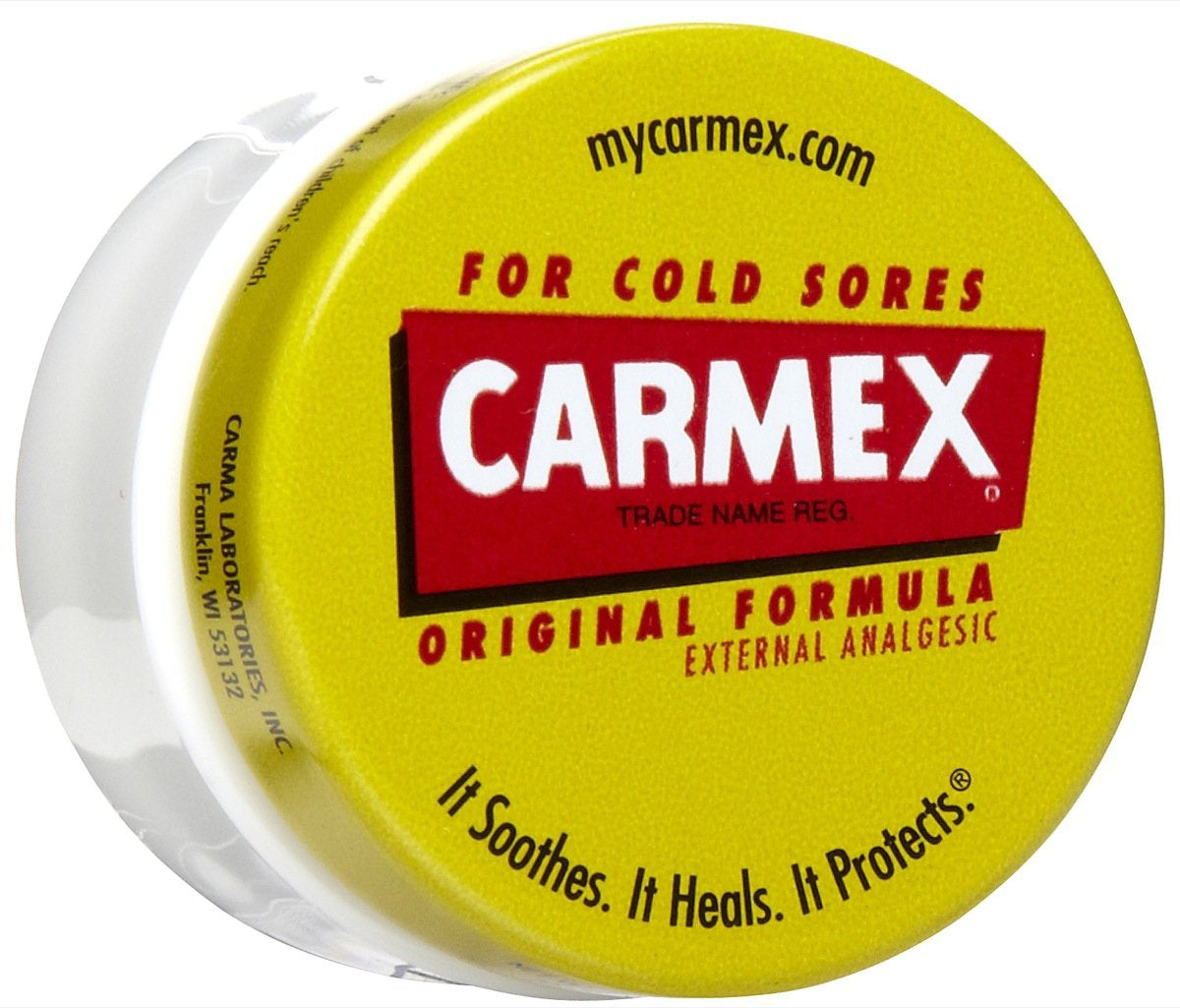 Carmex Original Formula Ointment, 0.25 oz, Carton of 12
