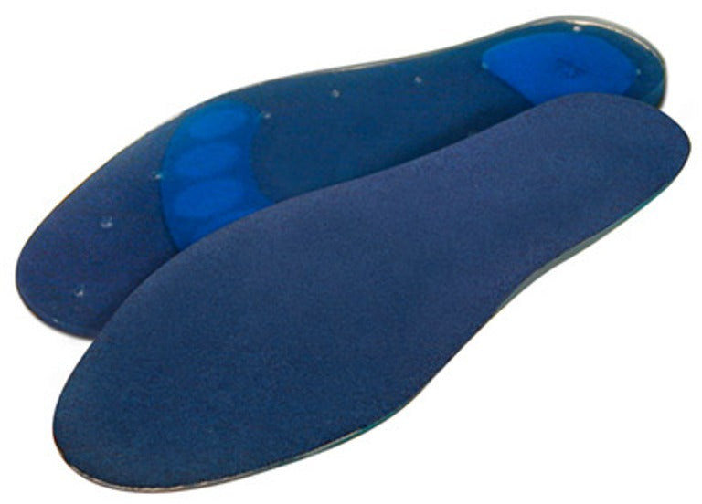 GelStep® Full Length Dual Density Silicone Insoles - Women 5 to 7.5 / Men 4 to 5.5