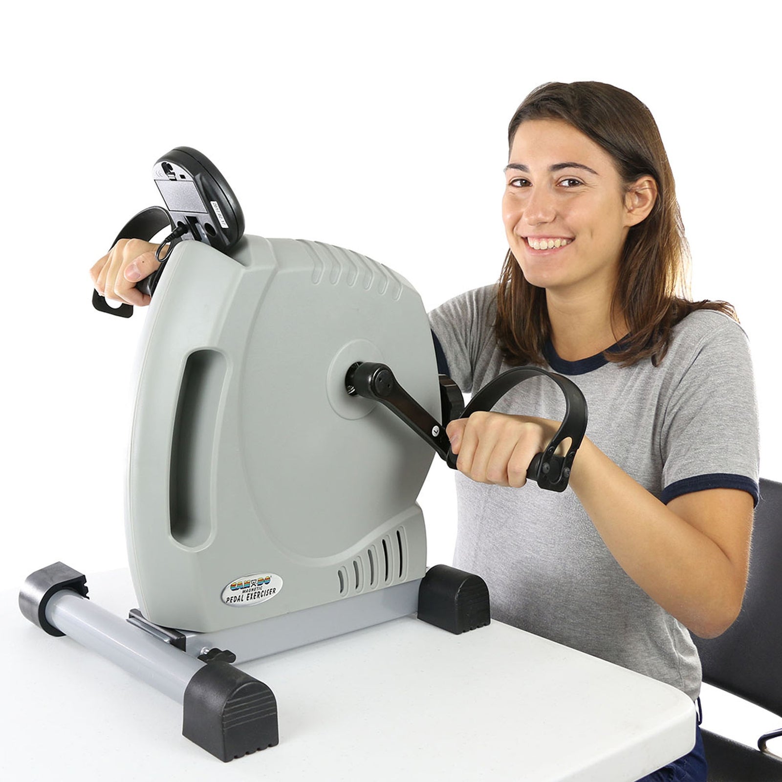 CanDo® Magneciser™ Pedal Exerciser with Adjustable Resistance