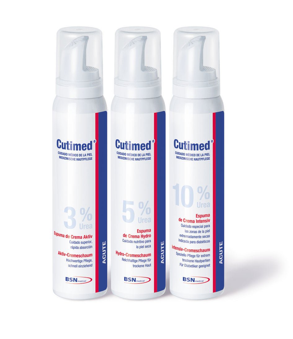 BSN Medical Cutimed Acute 10% Urea Skin Mousse Cream 125 mL