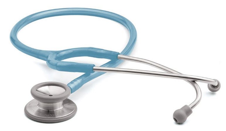 Adscope 603 Ceil Blue Stethoscope with Double-Sided Chestpiece