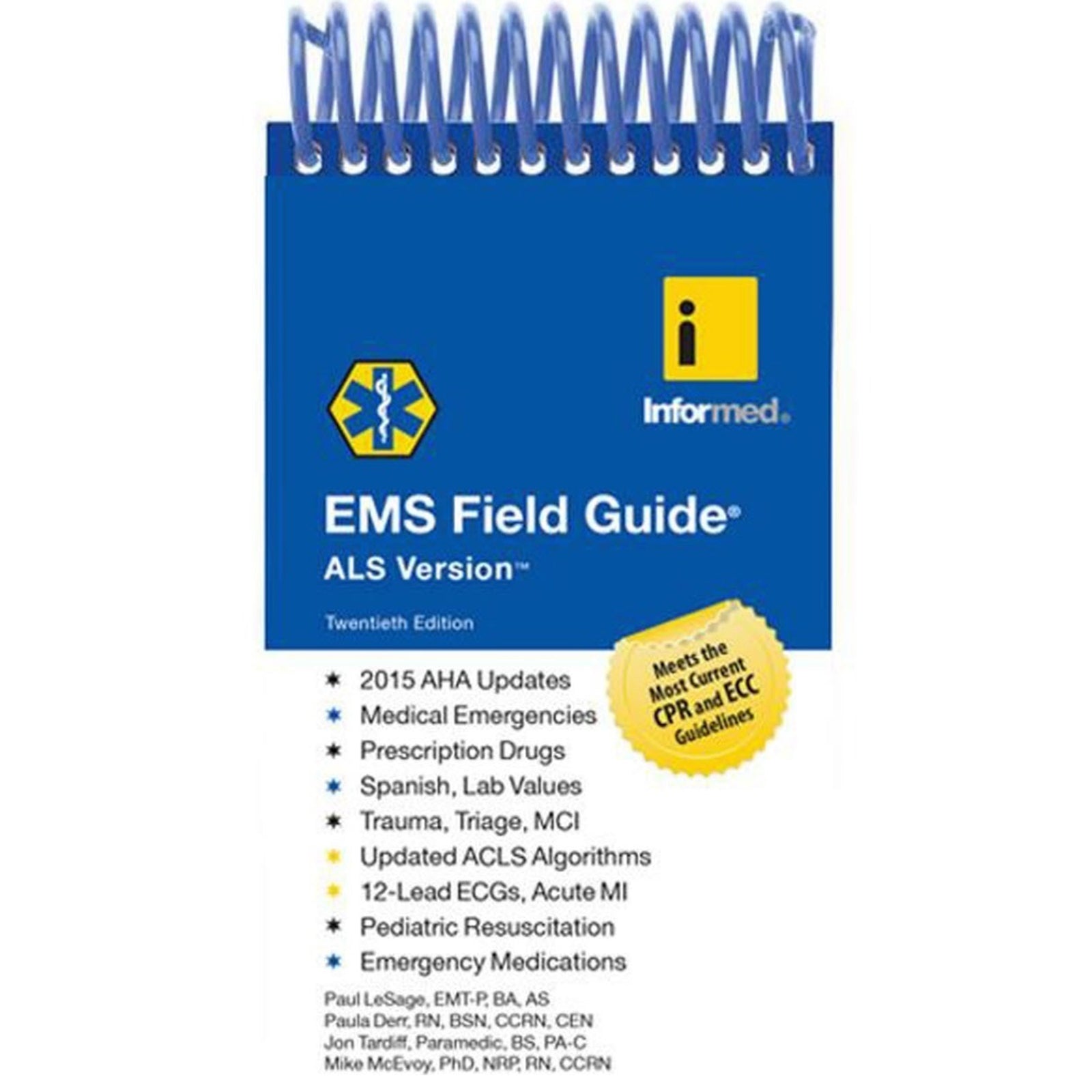 EMS Field Guide 19th Edition Pocket Guide