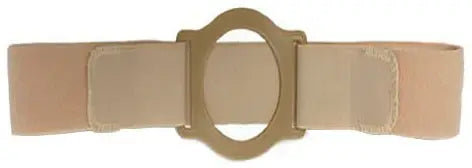 Nu-Comfort 2" Wide Beige Support Belt with 3-1/8" Ring Plate for 32"-35" Waist