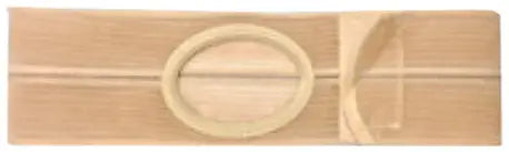 Nu-Form Beige Support Belt 2-1/4" Center Opening 4" Wide, X-Large (41" - 46" Waist)