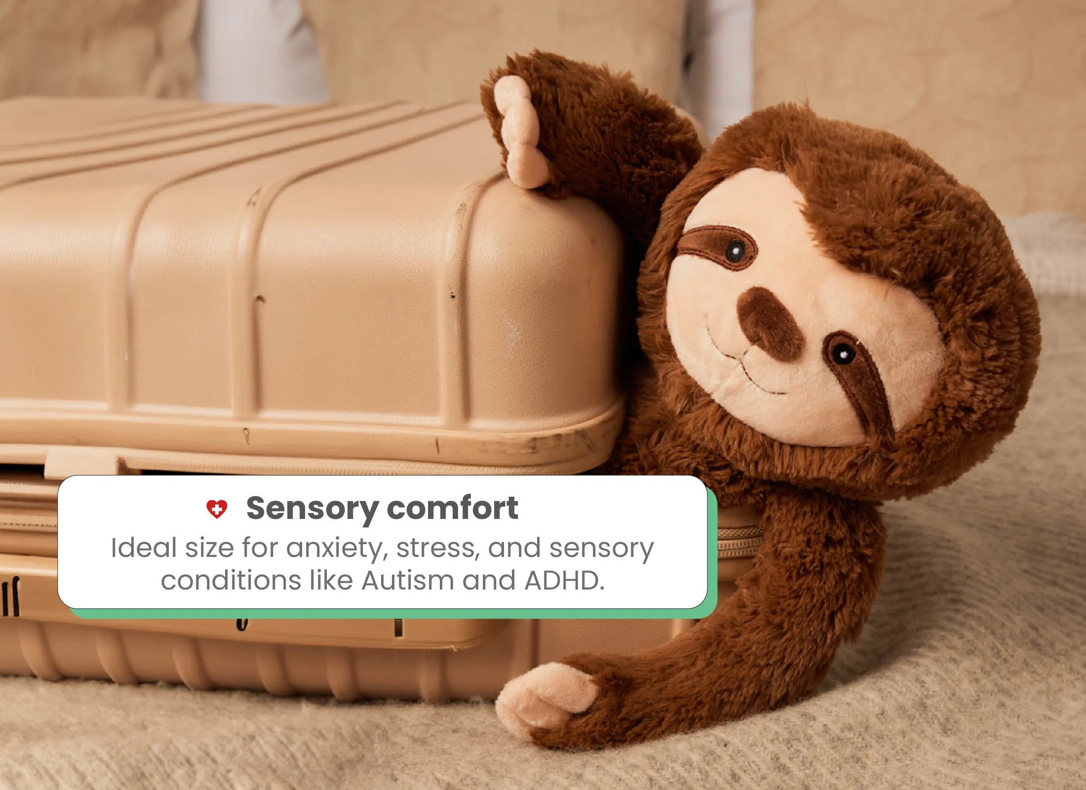 Hot And Cold Therapy Weighted Toy For Anxiety Relief by HUGZ