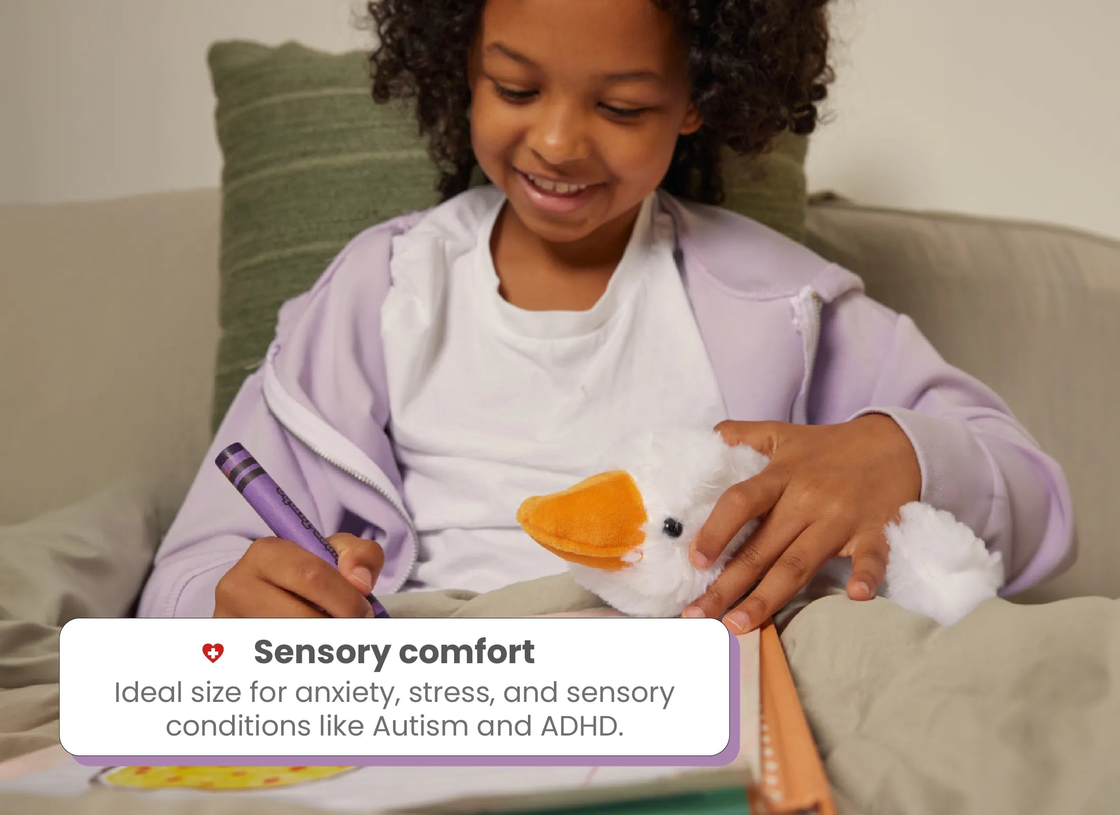 Hot And Cold Therapy Weighted Toy For Anxiety Relief by HUGZ