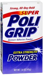 Super Poligrip Denture Adhesive transparent background