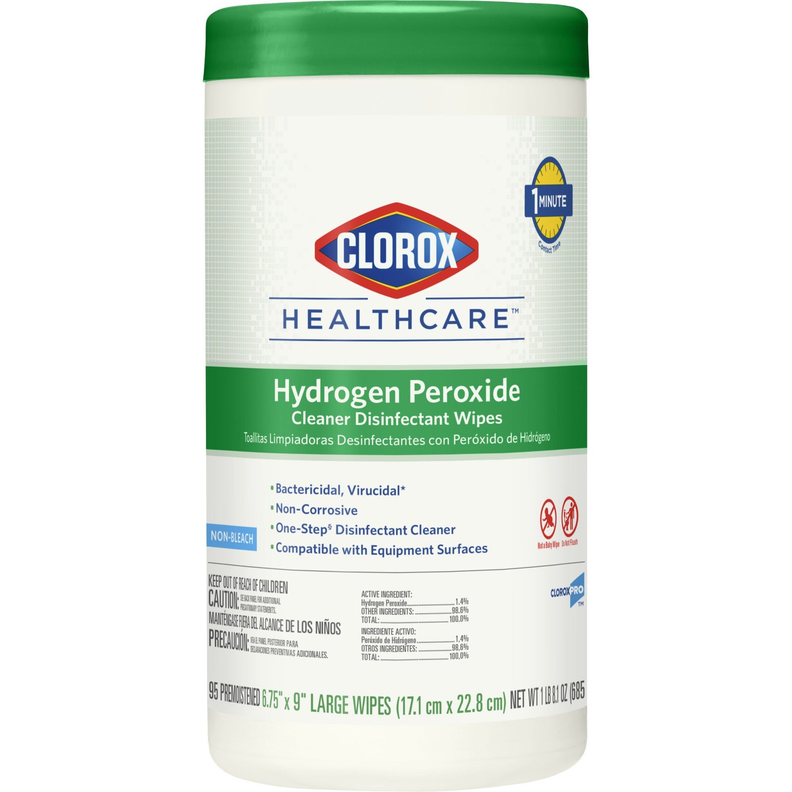 Clorox Healthcare Hydrogen Peroxide Disinfectant Cleaner