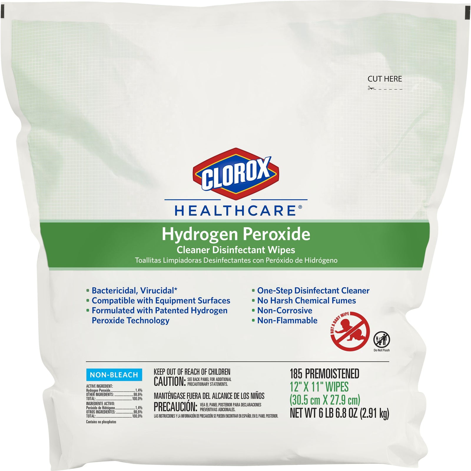 Clorox Healthcare Hydrogen Peroxide Disinfectant Cleaner