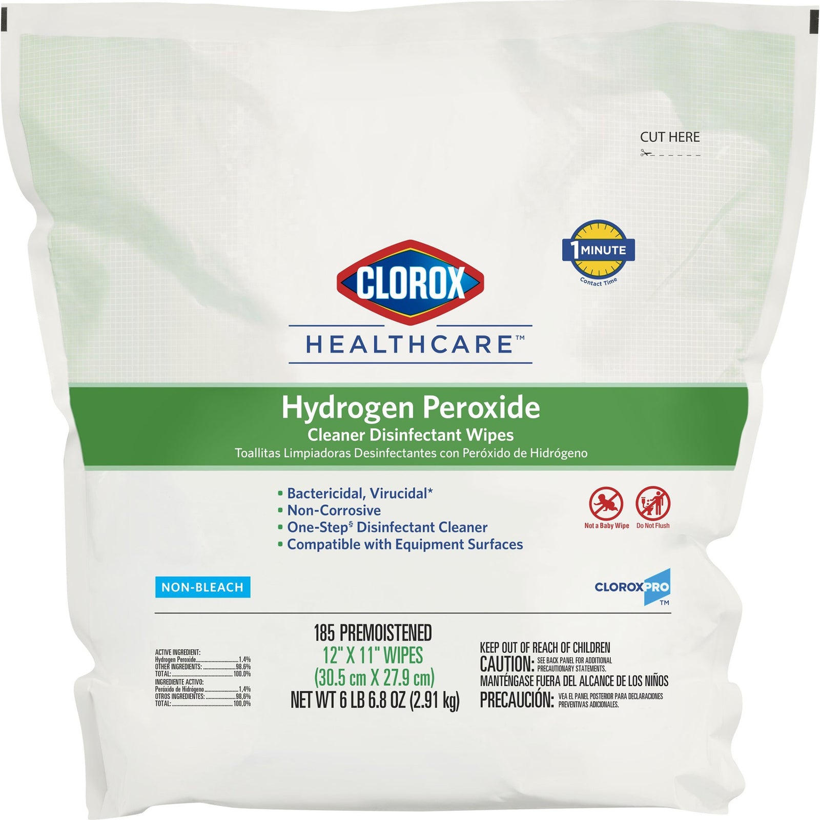 Clorox Healthcare Hydrogen Peroxide Disinfectant Cleaner