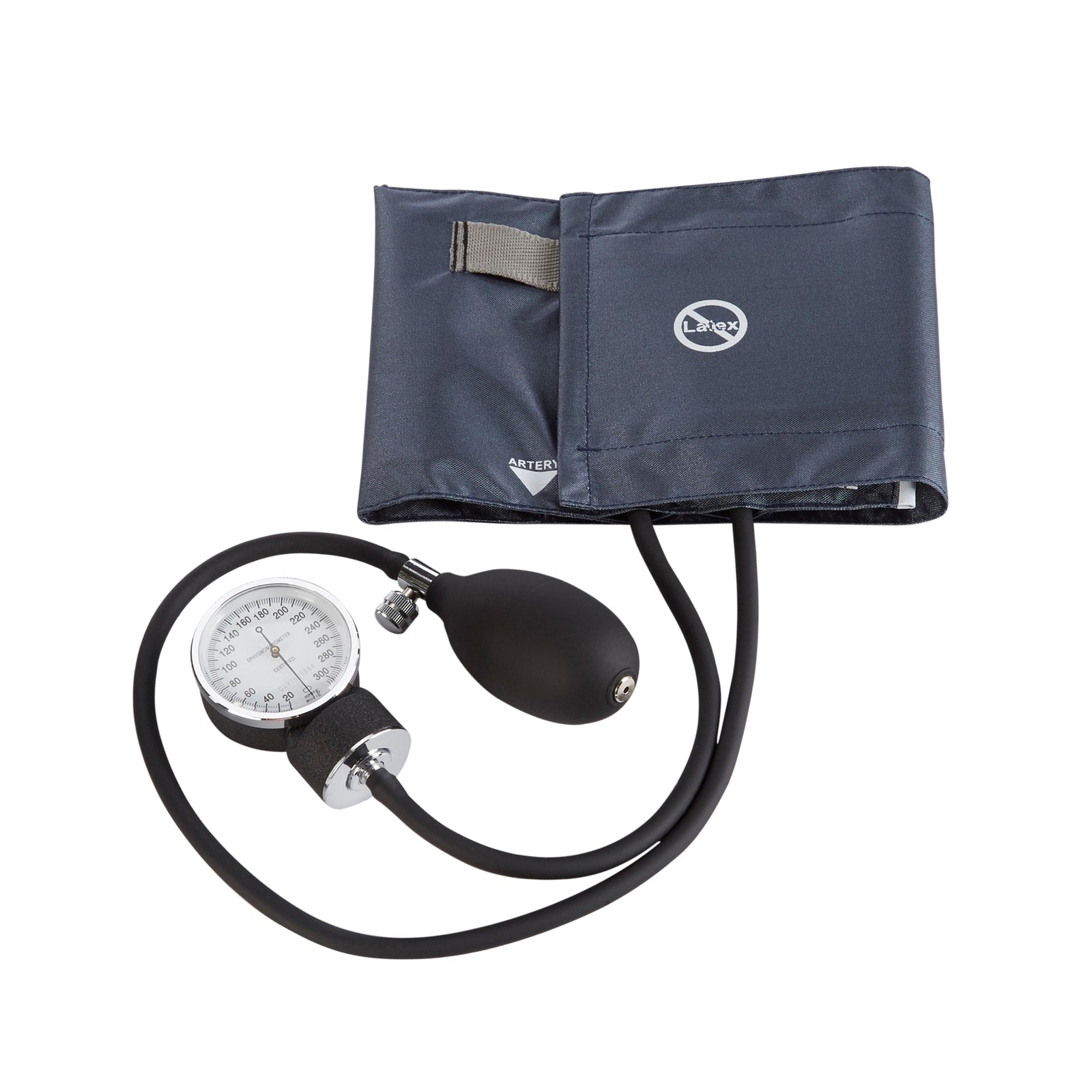 McKesson MedSurg Aneroid Sphygmomanometer Unit, Adult, Navy Blue, Reusable