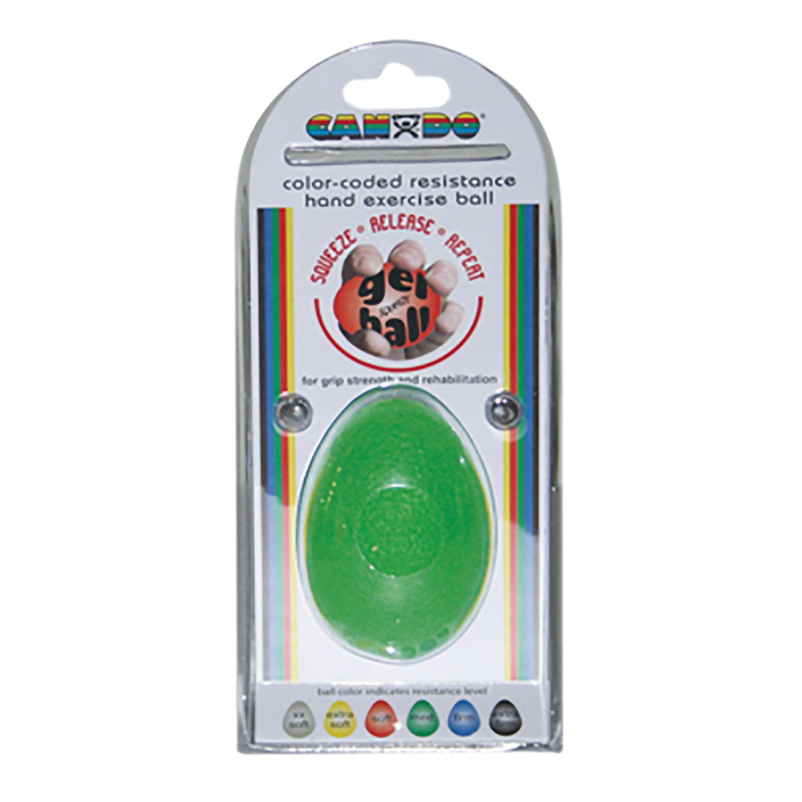 CanDo® Gel Squeeze Ball - Large, Medium Resistance