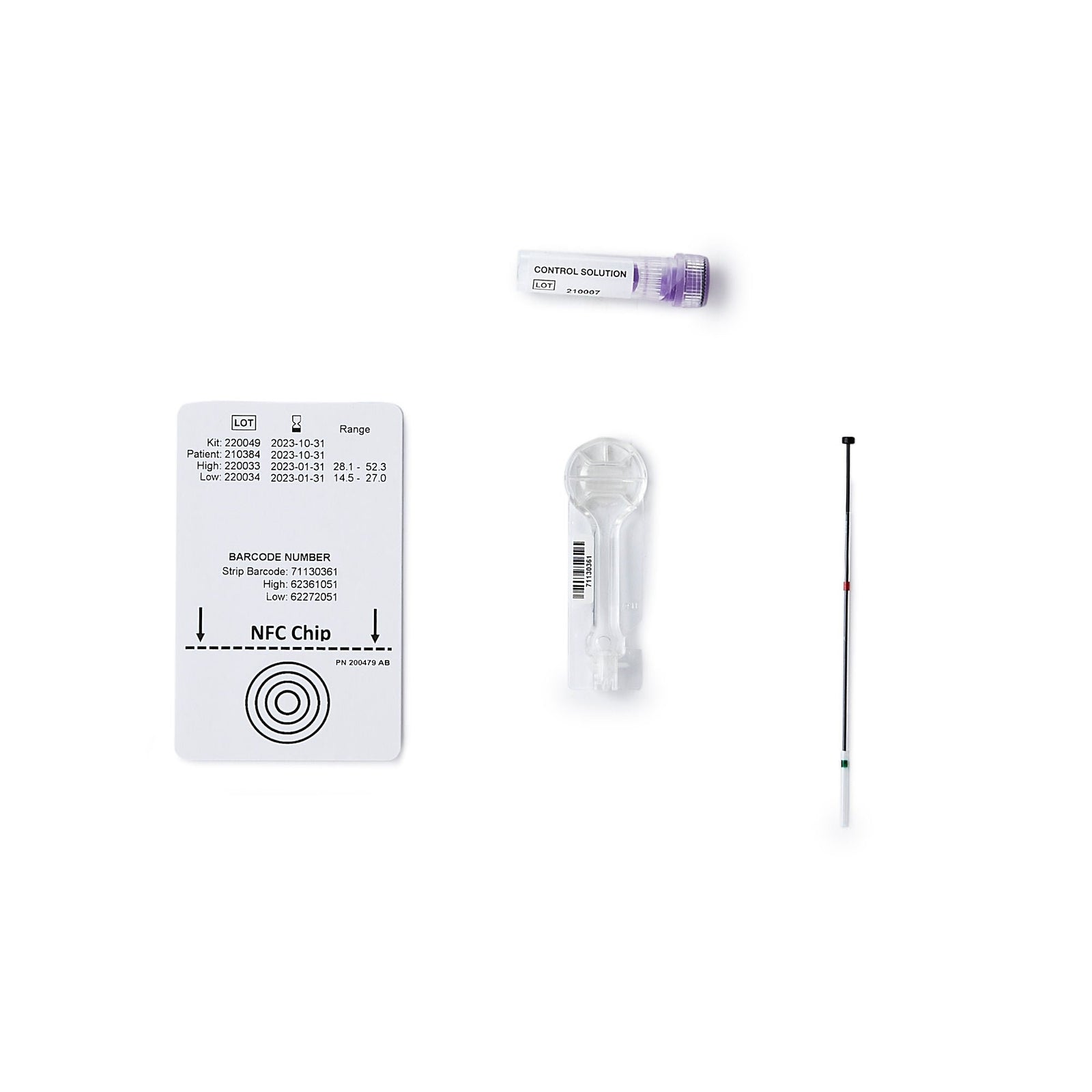 Coag-Sense PT/INR Blood Collection Test Strips