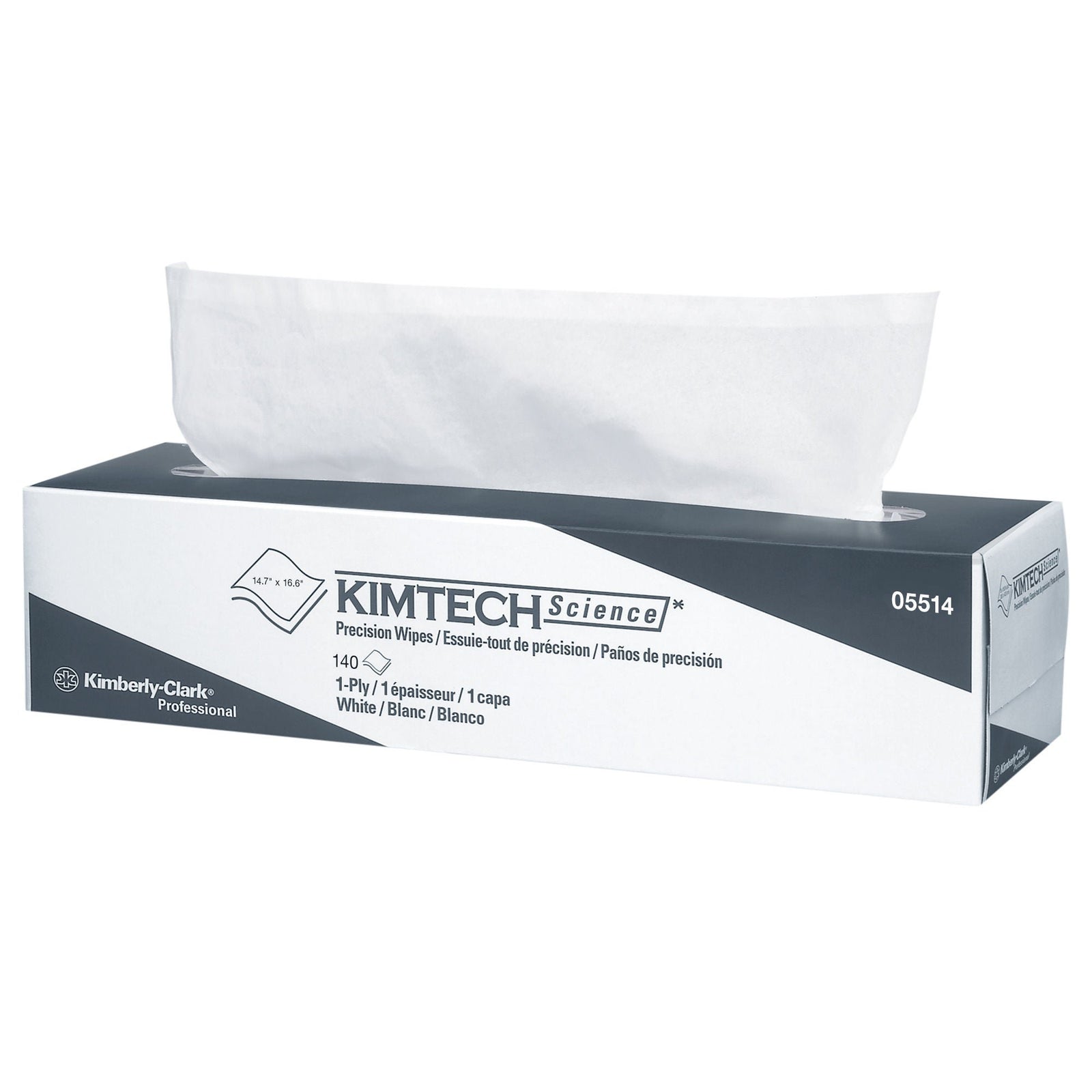 Kimberly-Clark Kimtech Science Antistatic White Heavy-Duty Dry Surface Wipes