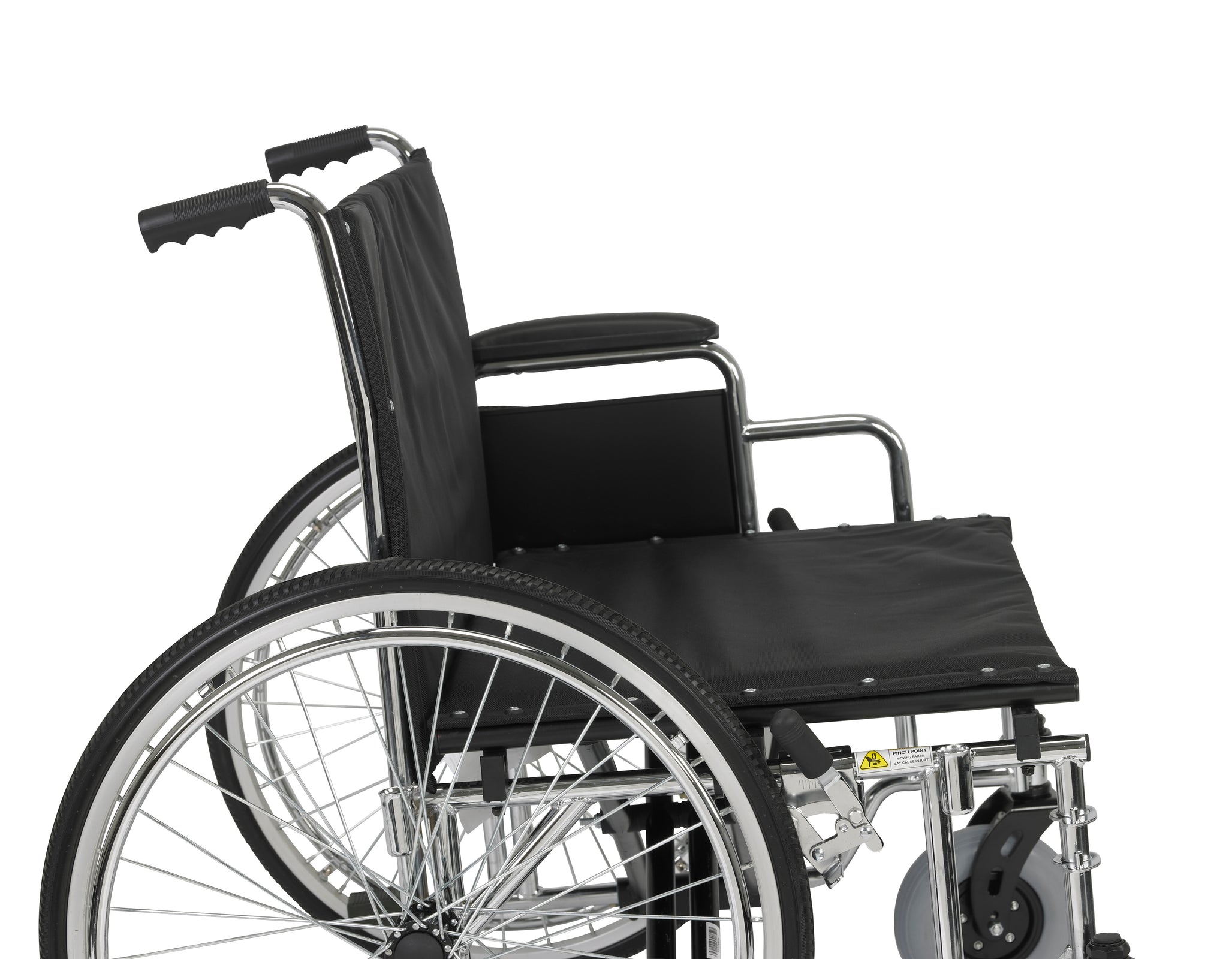 Drive DeVilbiss Sentra EC Heavy Duty Wheelchair, Full Arms