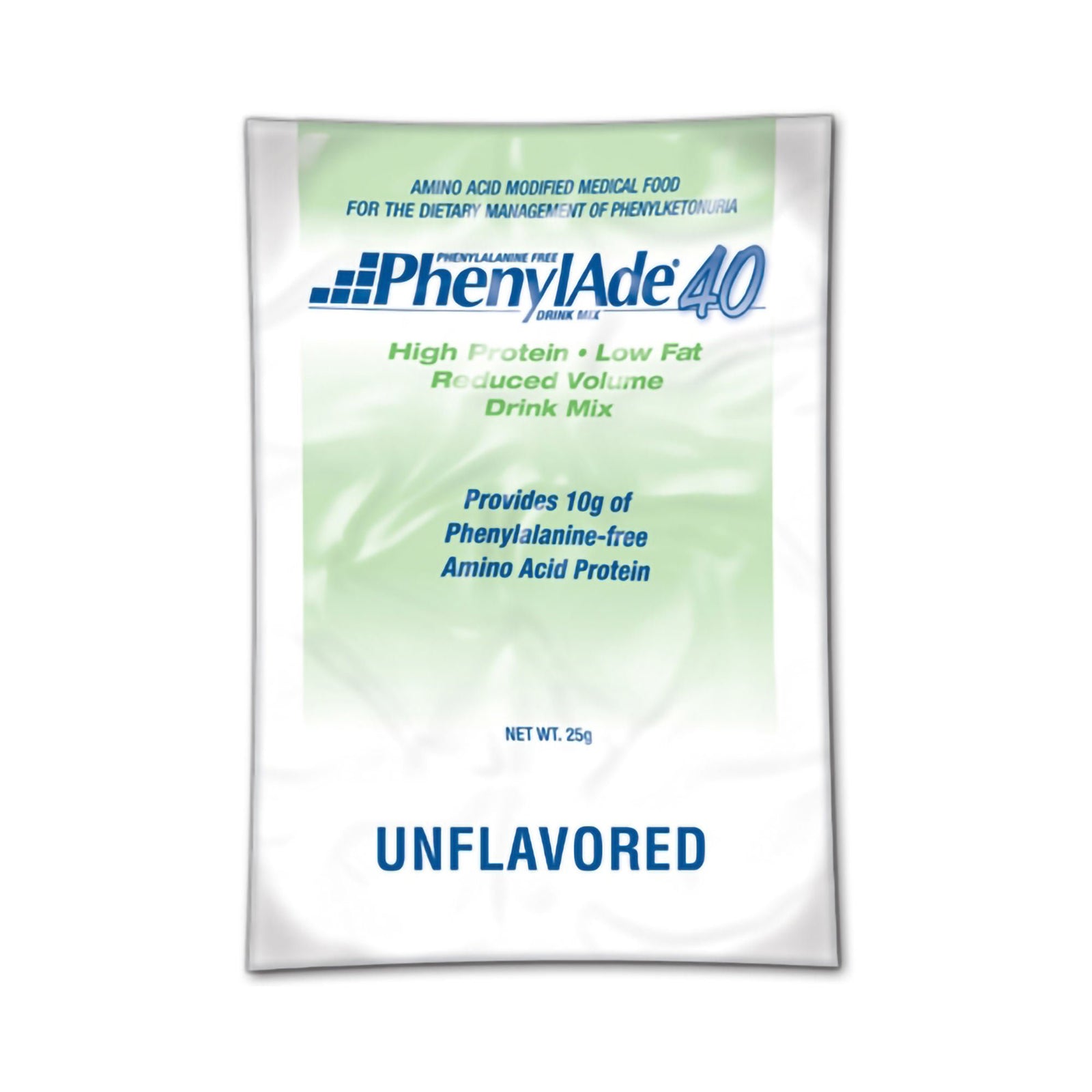 Nutricia PhenylAde 40 Drink Mix, Unflavored, 25 g
