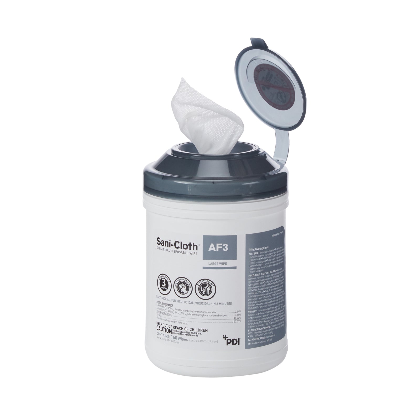 Sani-Cloth® AF3 Premoistened Germicidal Wipes