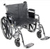 Drive Sentra EC Heavy Duty Bariatric Wheelchair with Elevating Legrest 20 Inch Seat