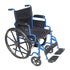 Drive Blue Streak Adult Wheelchair with Swing-Away Footrest