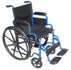 Drive Blue Streak Adult Wheelchair with Swing-Away Footrest
