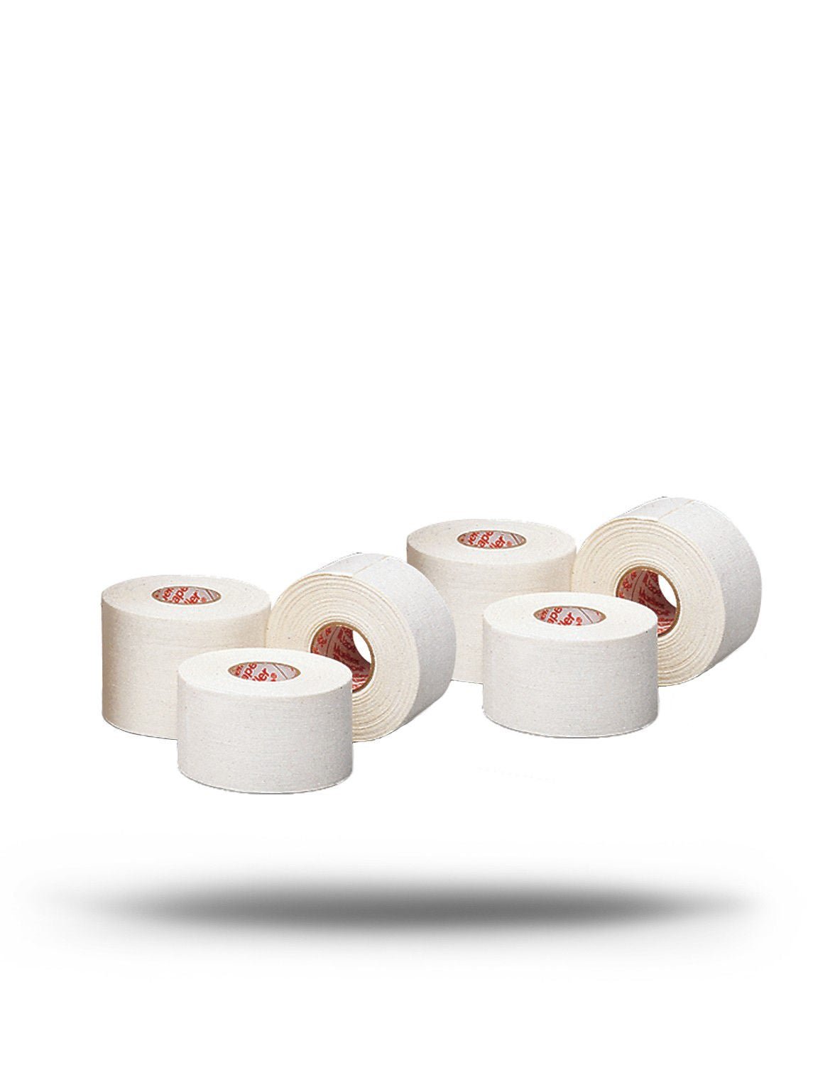 Mueller MTape Zinc Oxide Athletic Trainer Tape, White, 2.3 cm