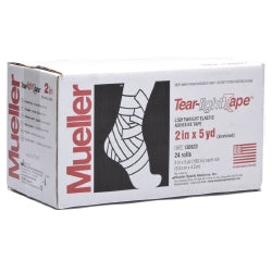Mueller Tear-Light Athletic Tape White 2 Inch x 5 Yard