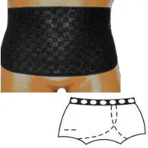 Team Options Ladies Brief with Open Crotch - Ostomy Undergarment