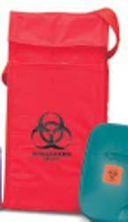 Insulated Specimen Transport Bag 5-3/4 x 6-3/4 x 10 Inch