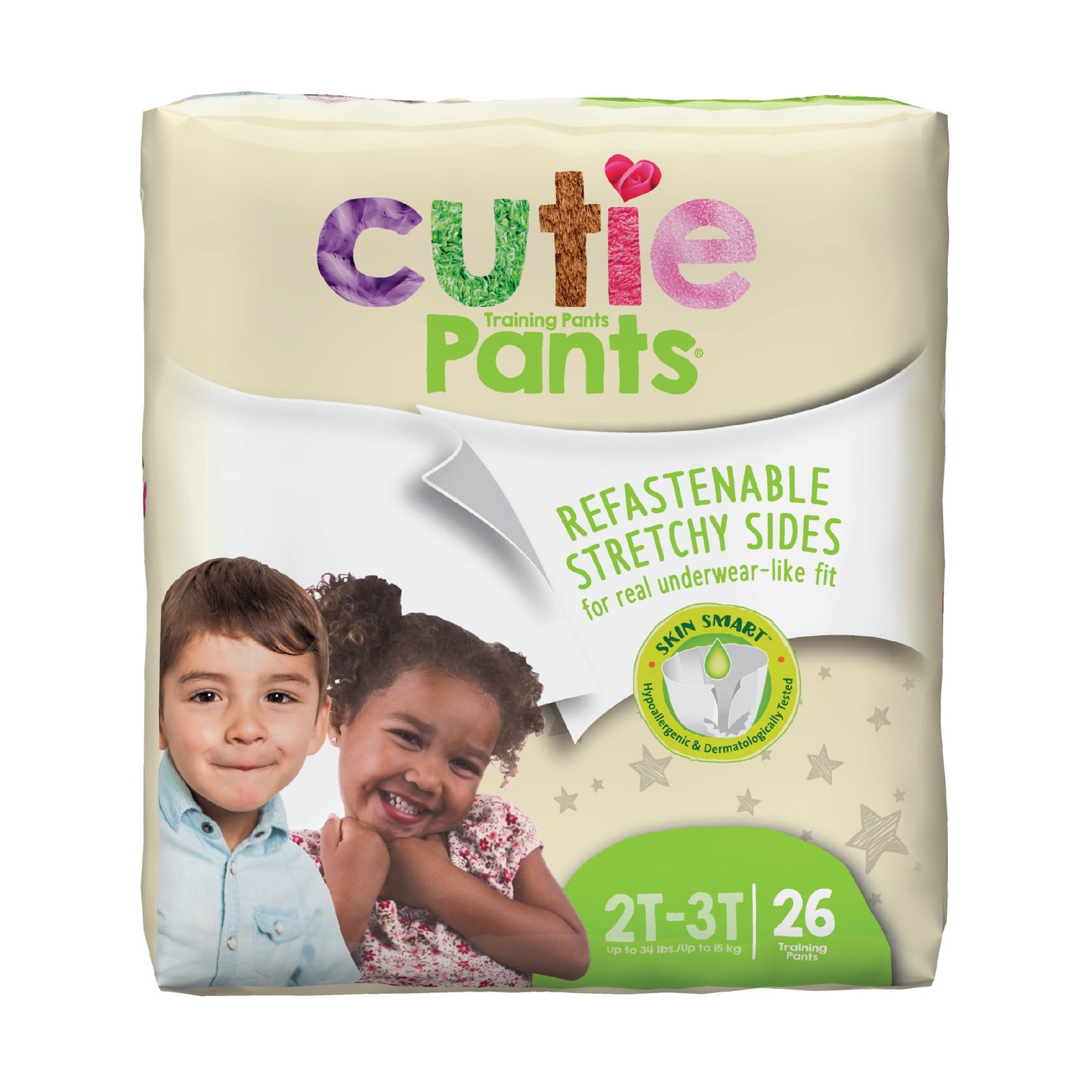 Cutie Pants® Toddler Training Pants Size 2T-3T