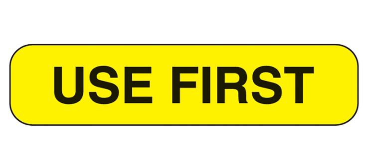 Indeed Use First Quality Control Auxiliary Labels