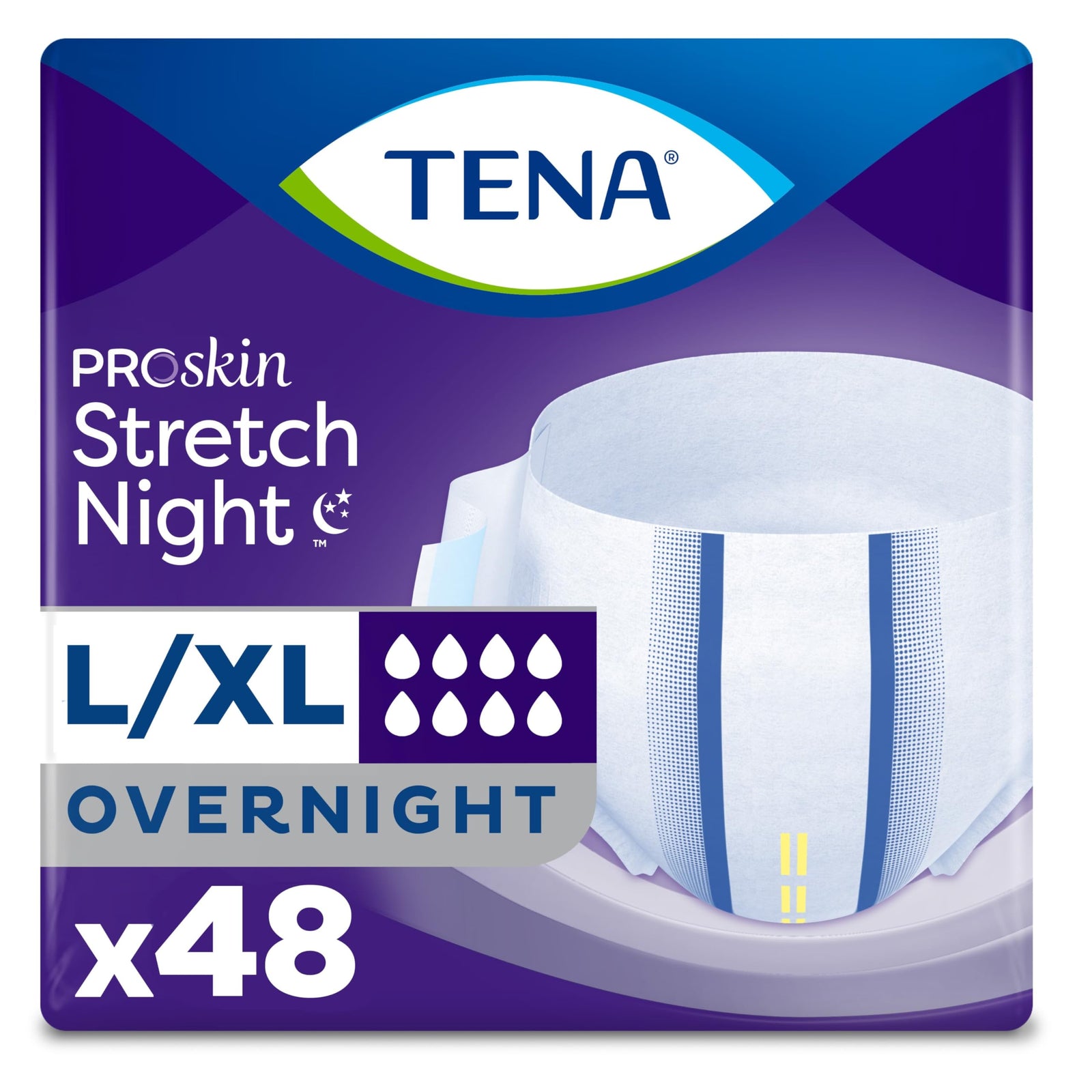 TENA Men's Overnight Underwear