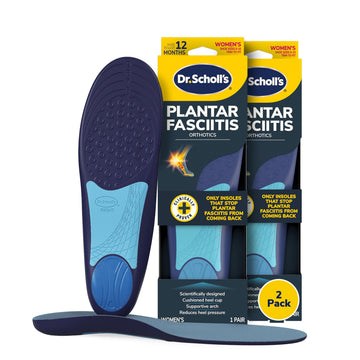 Dr. Scholl's Plantar Fasciitis Pain Relief Insoles for Women - Pack of 2