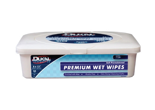 Dukal Premium Personal Cleansing Wipe Soft Pack Refill 48 Count