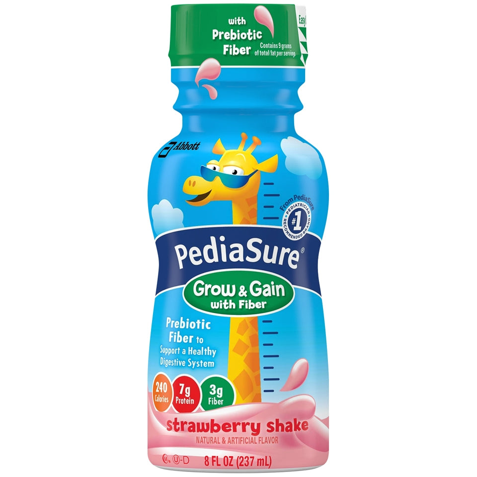Abbott Nutrition PediaSure Fiber Strawberry 8 oz