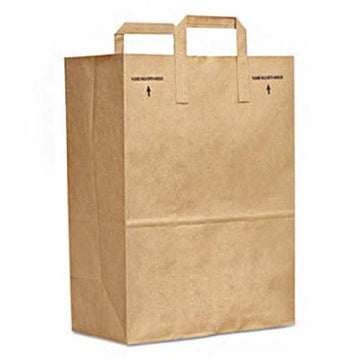 General Brown Kraft Paper Grocery Bag 1/6 BBL Size