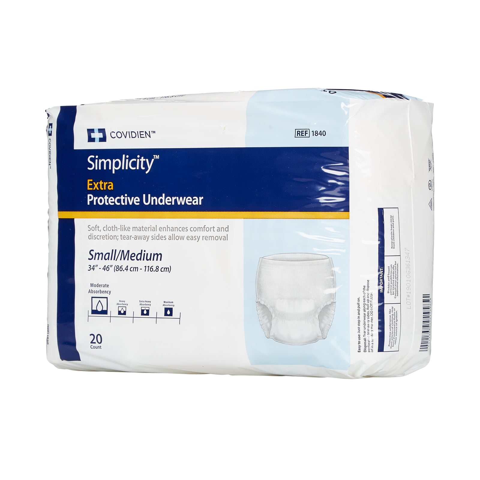 Sure Care™ Extra Pull On Absorbent Underwear