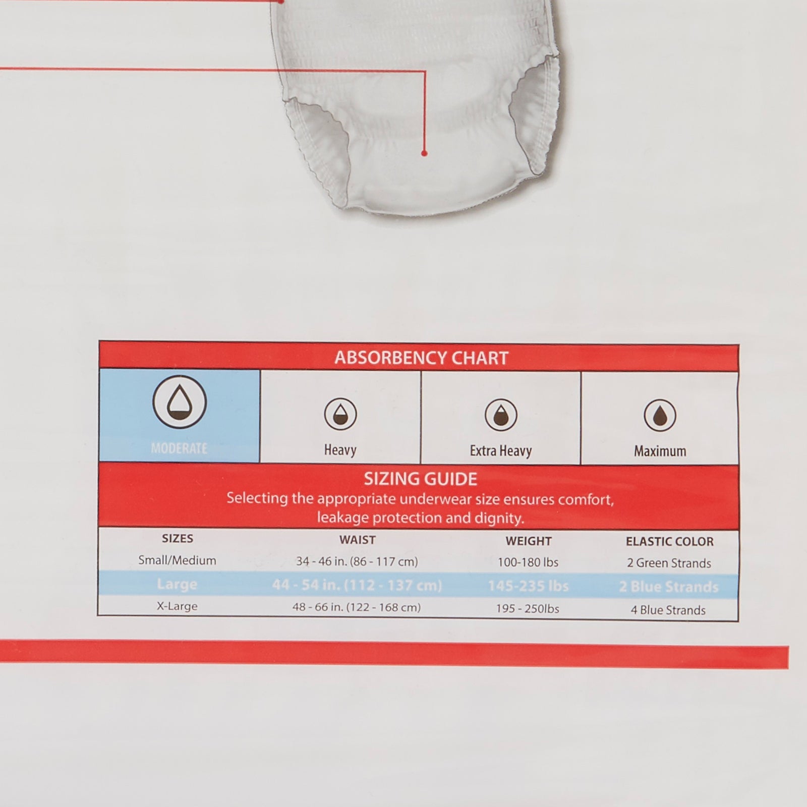 Sure Care™ Extra Pull On Absorbent Underwear