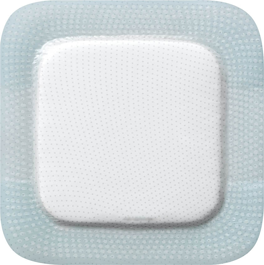 Biatain Silicone Foam Dressing 4 x 4 Inch with Border