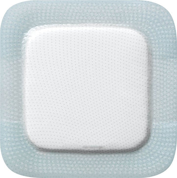 Biatain Silicone Foam Dressing 4 x 4 Inch with Border