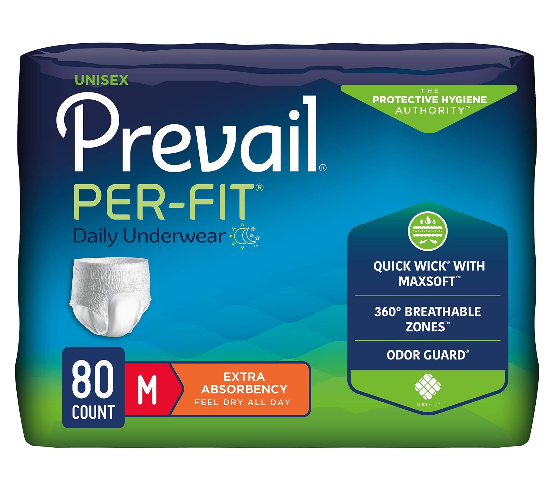 Prevail PerFit 360 Briefs - Medium (26"-48")