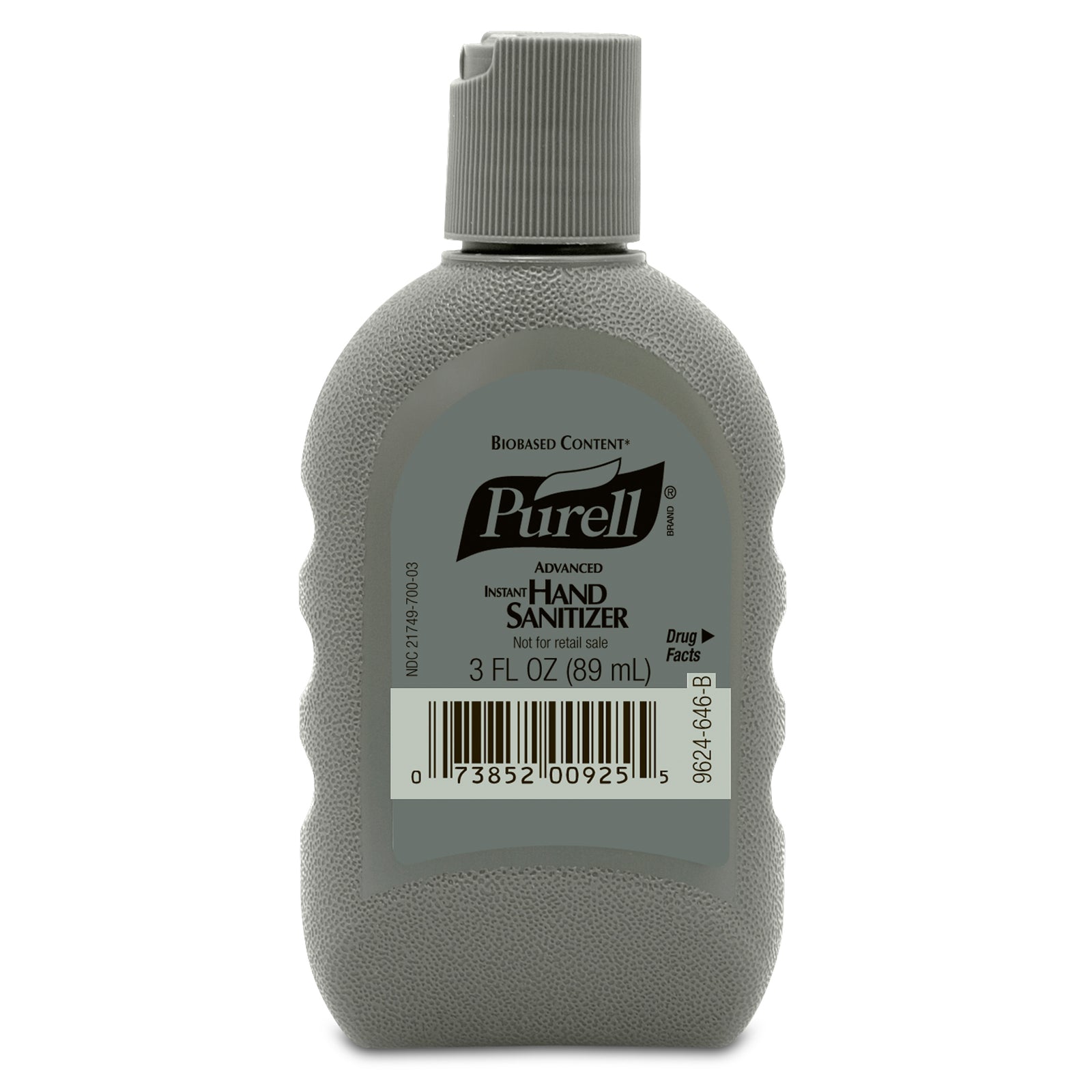 Purell® Advanced Hand Sanitizer 3 oz. Ethyl Alcohol Gel Bottle