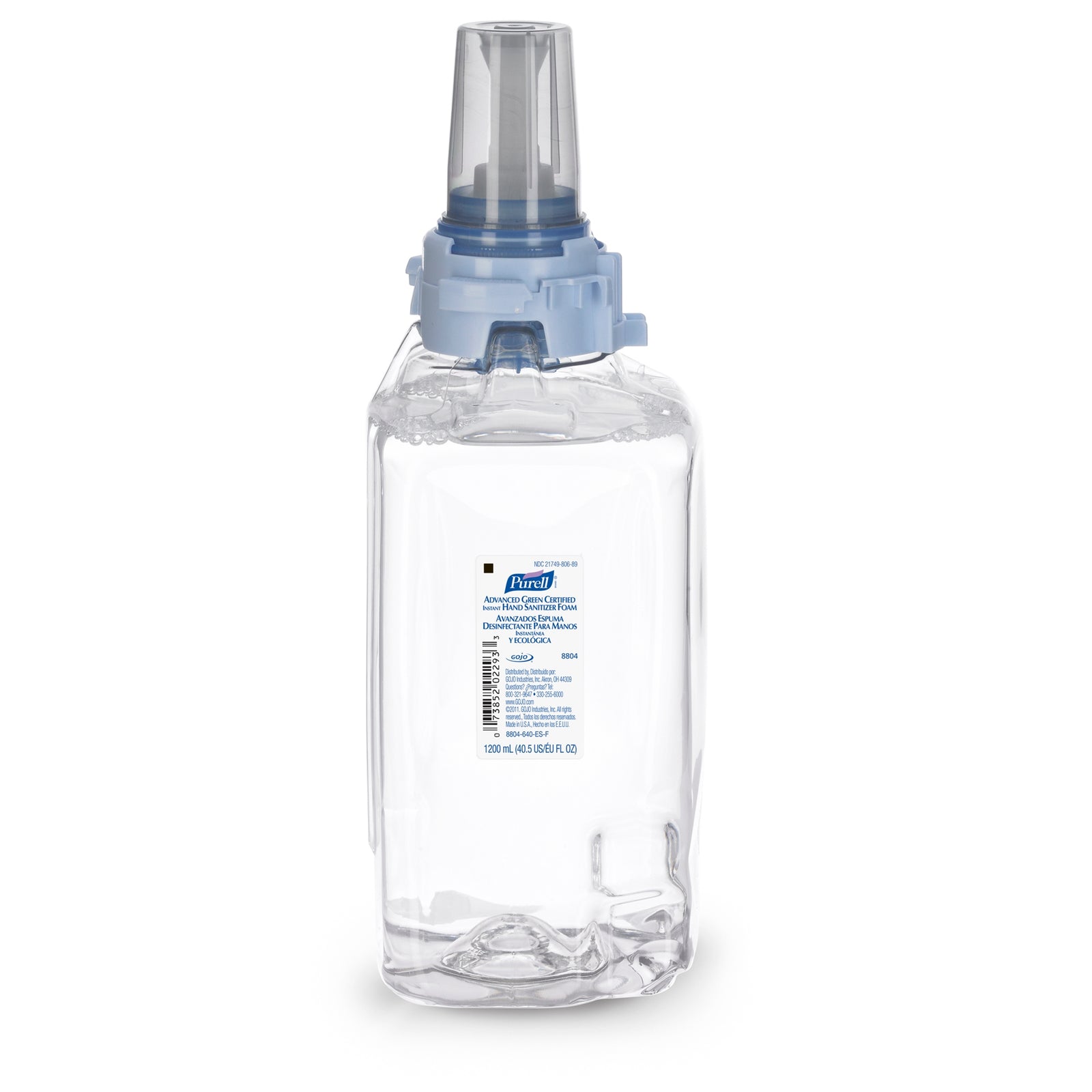 Purell� Advanced Green Certified Hand Sanitizer 1,200 mL Foaming Dispenser Refill