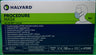 Halyard Procedure Mask — Non-Sterile Pleat-Style with Earloops, Blue