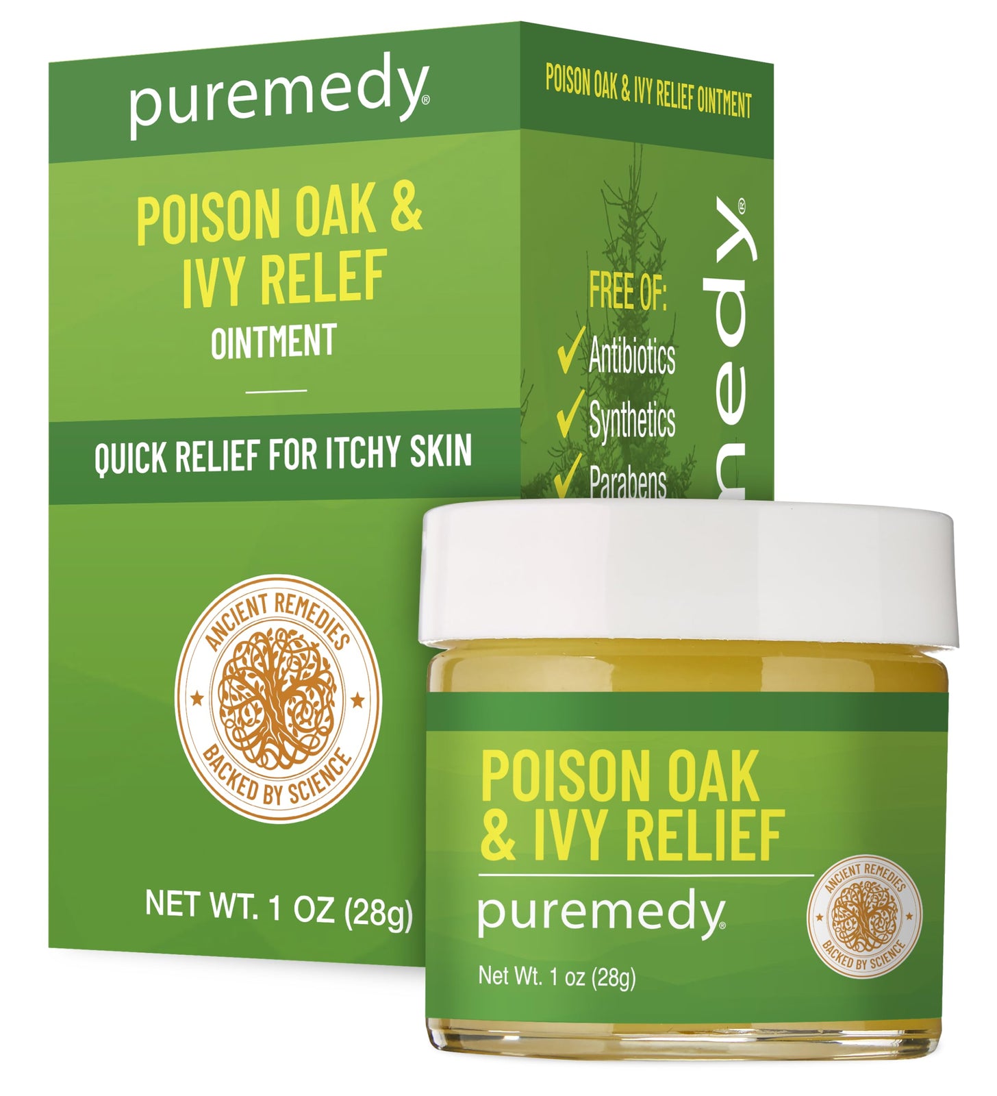 Puremedy Poison Oak & Ivy Relief Ointment, 1 oz