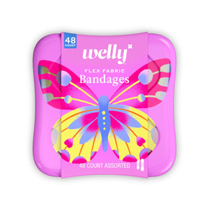 Welly Butterfly Flexible Fabric Bandages, 48 ct image