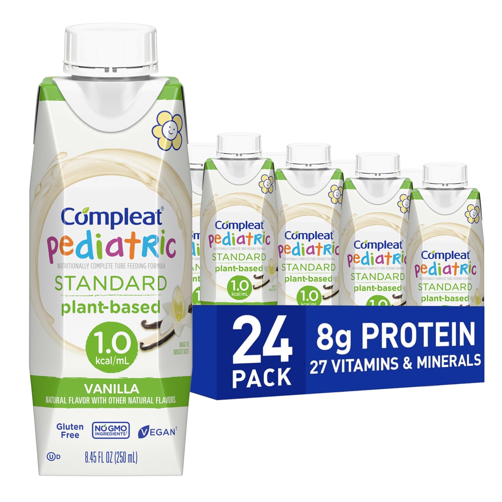 Nestle HealthCare Nutrition Inc Pediatric Standard 1.0 Cal — Vanilla, 250 mL Carton