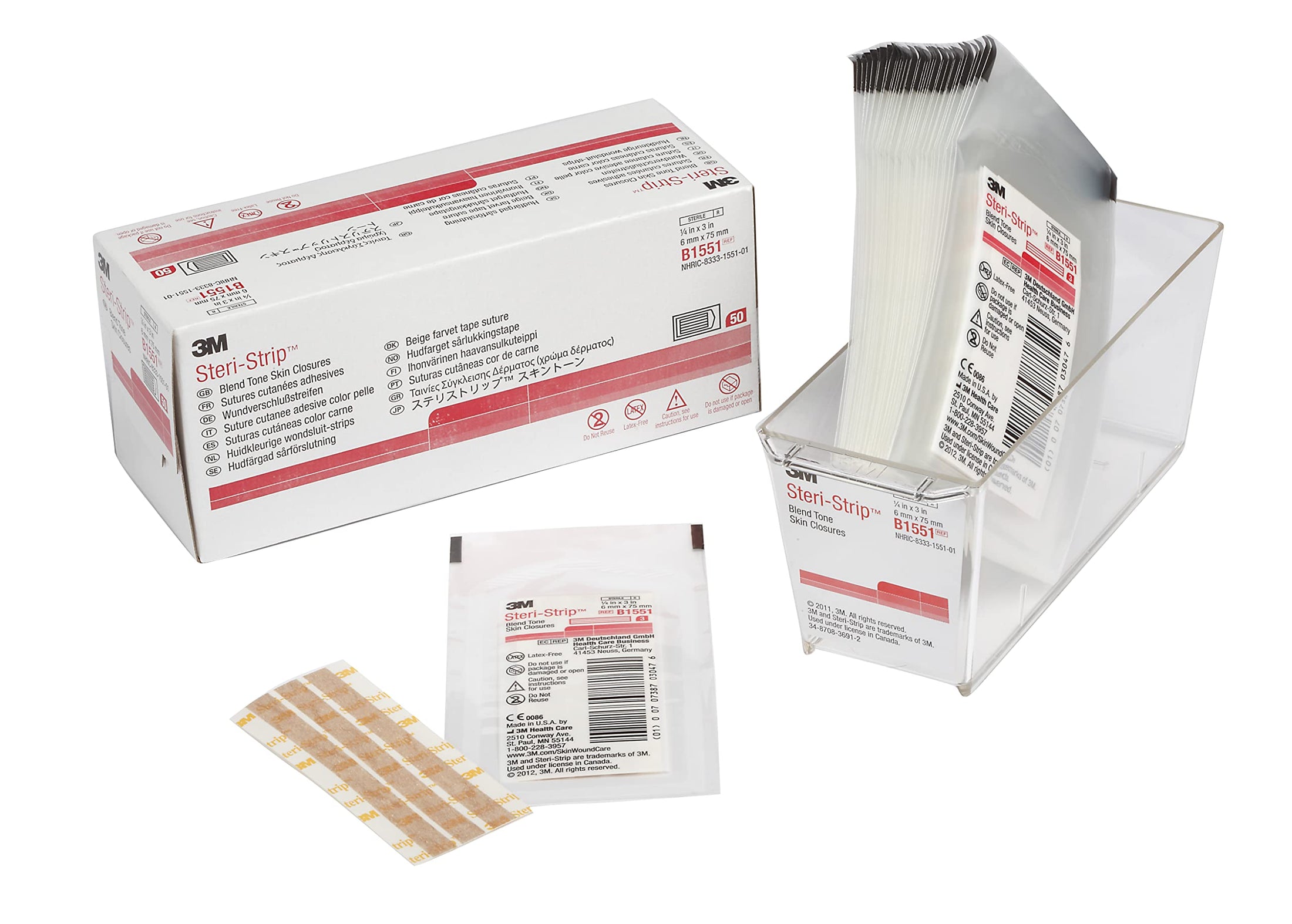Solventum Steri-Strip Blend Tone Skin Closure Strips