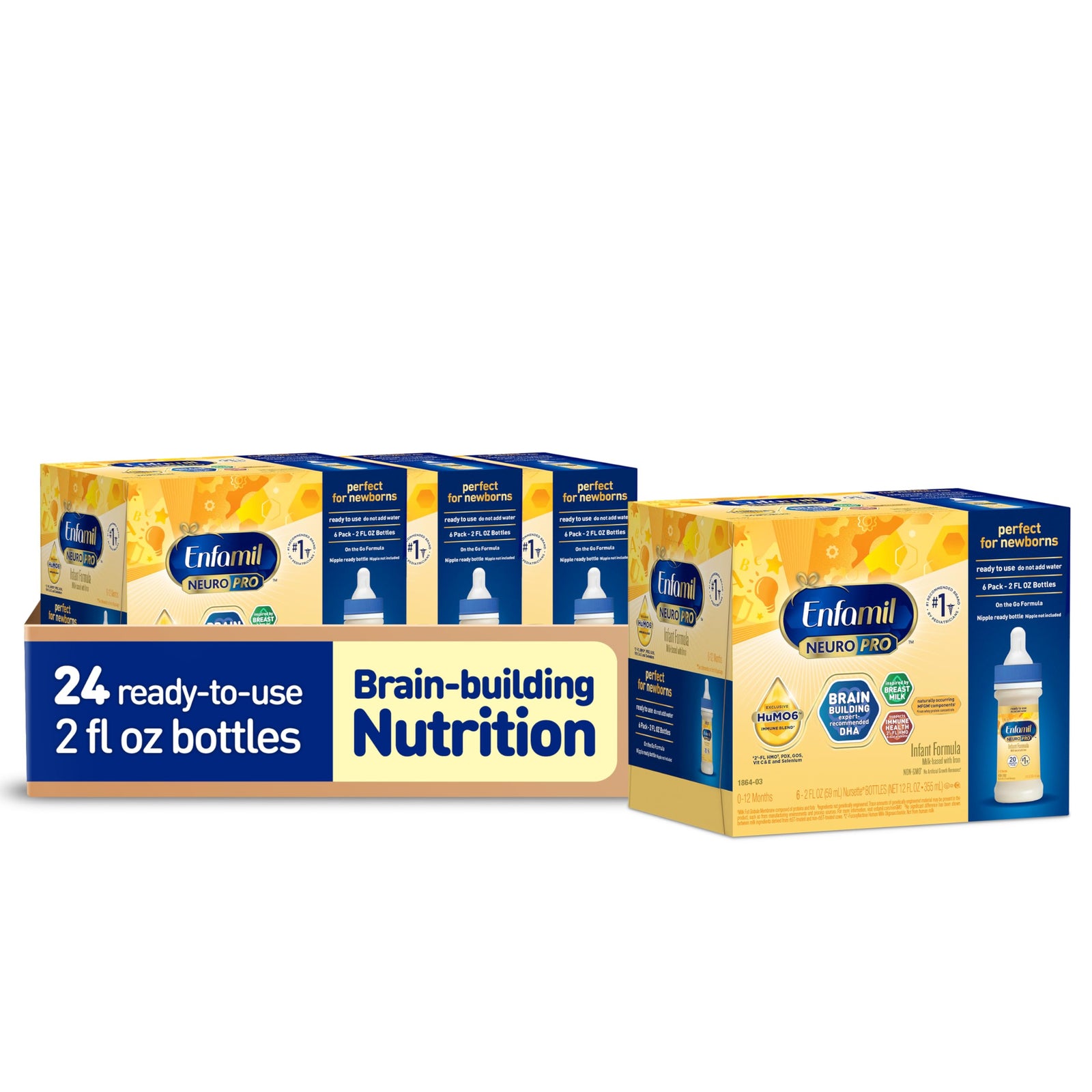 Enfamil 24 Ready-to-Use Formula, 2 oz Bottle